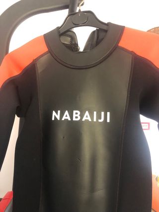 Traje neopreno Nabaiji - impecable