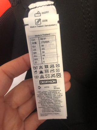 Traje neopreno Nabaiji - impecable