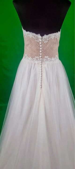 Vestido novia XM Honoria talla 44