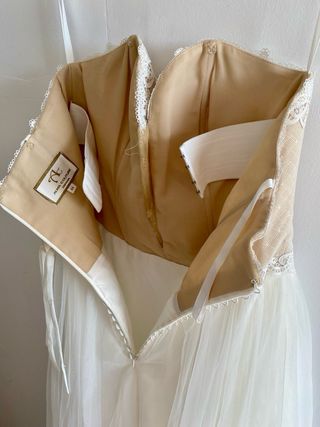 Vestido novia XM Honoria talla 44