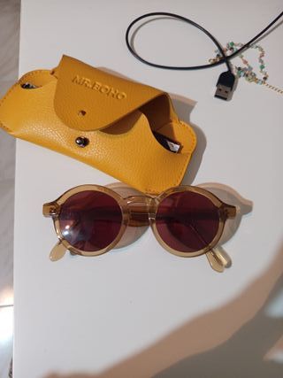 Gafas de sol redondas - estuche
