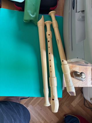 3 Flautas dulces infantiles