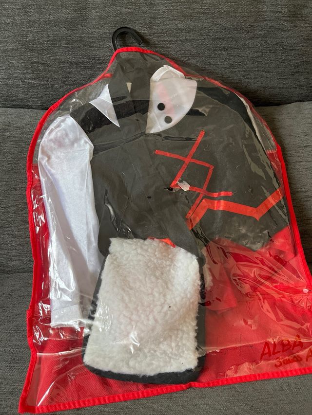 Traje pastora niña (Aproximadamente 2-4 años)