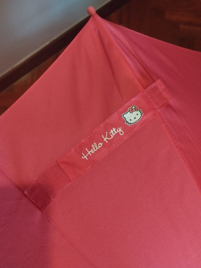 Paraguas Hello Kitty rosa
