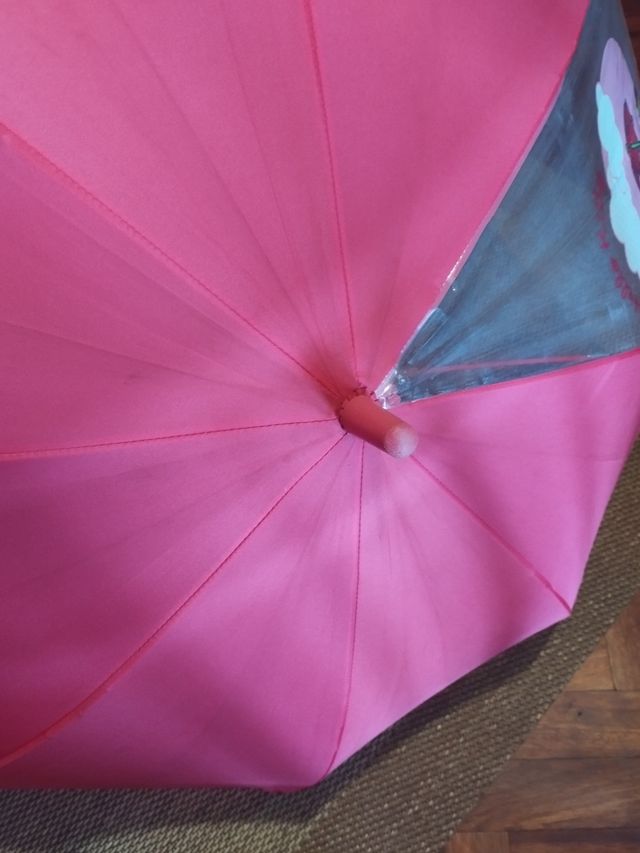 Paraguas Hello Kitty rosa