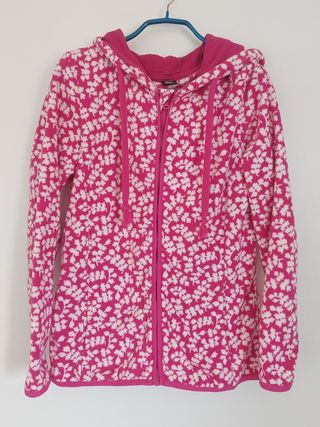 Chaqueta Polar Fucsia