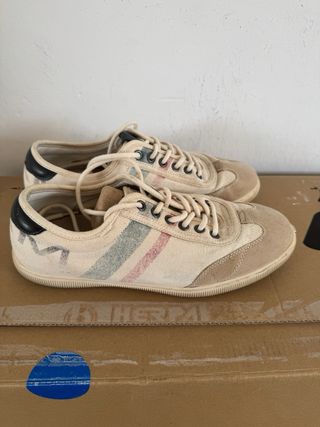Zapatillas Zara beige