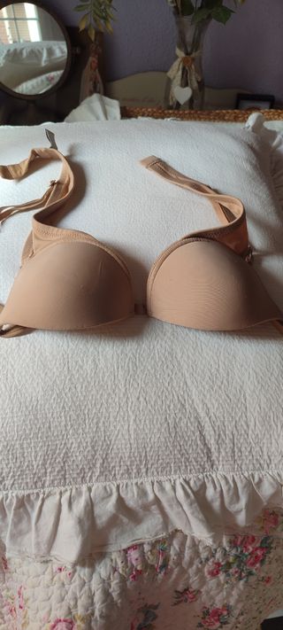 Sujetador beige mujer - Bikini