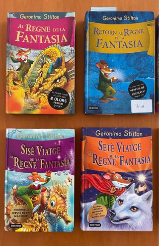 GERONIMO STILTON Al regne de la famtasia