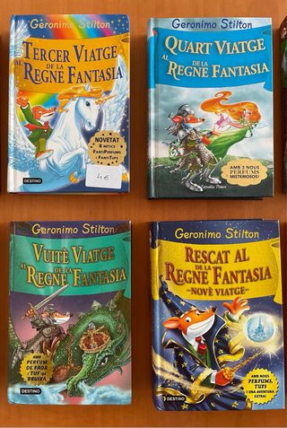 GERONIMO STILTON Al regne de la famtasia