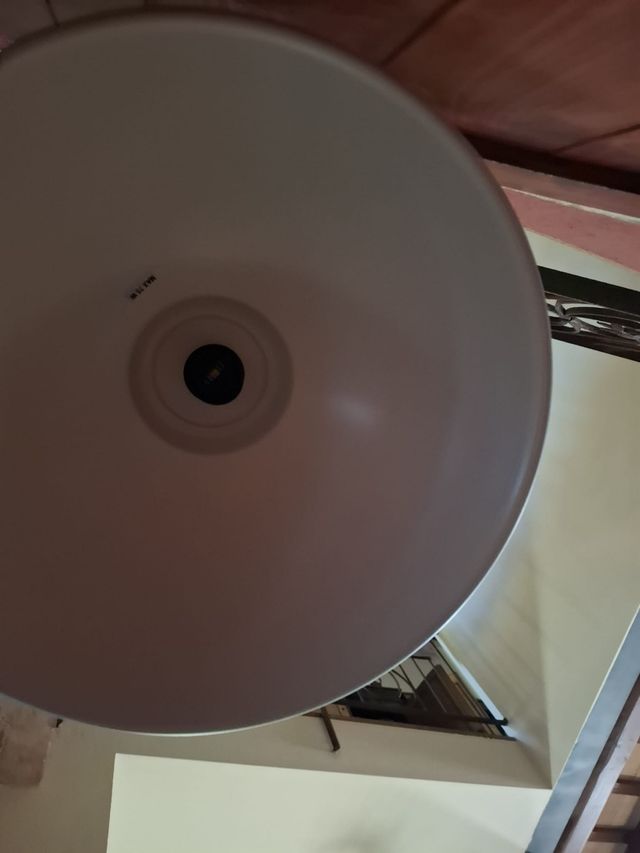 Lámpara colgante aluminio 39cm