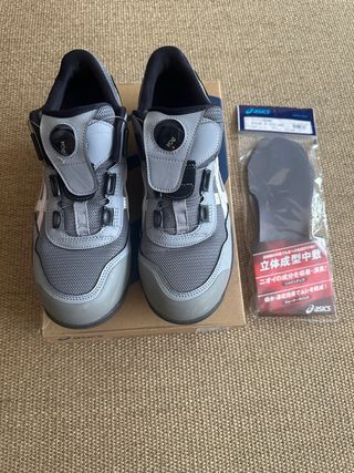 Zapatos Asics Gris - Seguridad. 