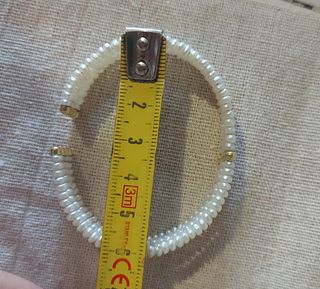 Bracciale perle oro 750..18kt