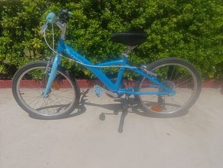 Bicicleta niñ@ 20" azul
