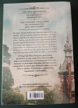 El hogar de Miss Peregrine para niños peculiares