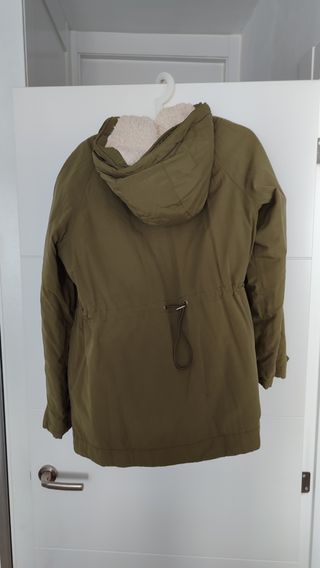 Chaqueta militar verde oliva