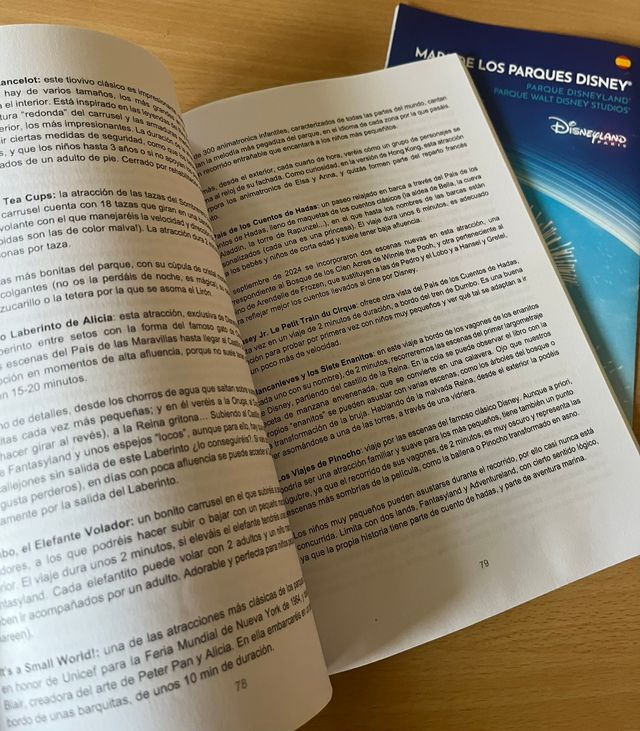 Viajar con niños a Disneyland Paris 2025 + mapa