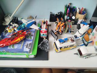 Lotes Lego variados: Aviones, coches