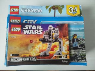 Lotes Lego variados: Aviones, coches