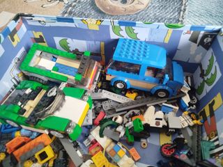 Lotes Lego variados: Aviones, coches