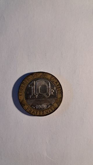 10 Franchi Francesi 1990