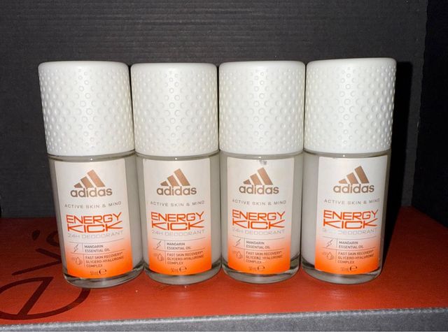 4 Desodorantes nuevos Adidas Energy Kick