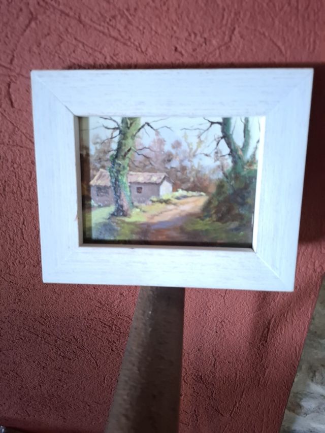 Cuadro paisaje campestre