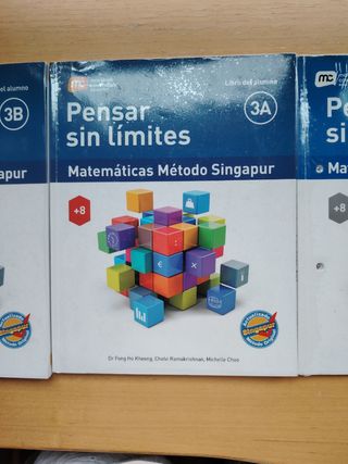 Lote de libros Pensar sin límites matemáticas.