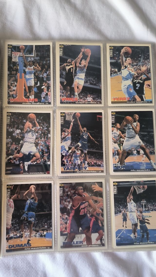 Álbum baloncesto NBA Upper Deck 95-96