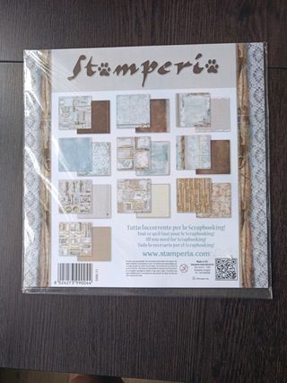 Papel Scrapbooking Stamperia colección Atelier