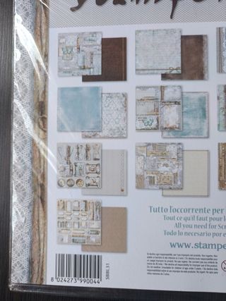 Papel Scrapbooking Stamperia colección Atelier