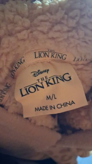 Bata-Sudadera Rey León Disney