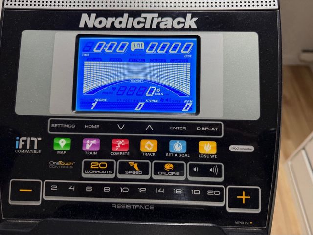 Elíptica NordicTrack - Fitness
