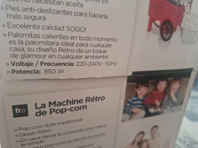 Palomitera Sogo retro