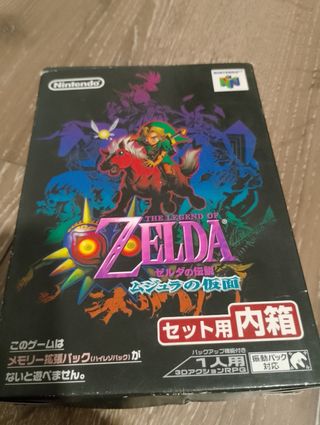 Nintendo 64 - Zelda: Majora's Mask NUEVO japones