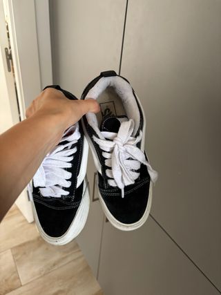 Zapatillas Vans Old Skool - Negras con plataforma