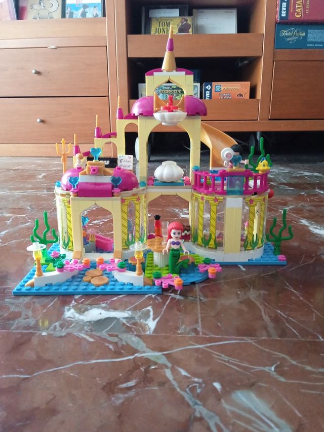 Castillo tipo Lego de Ariel, La sirenita