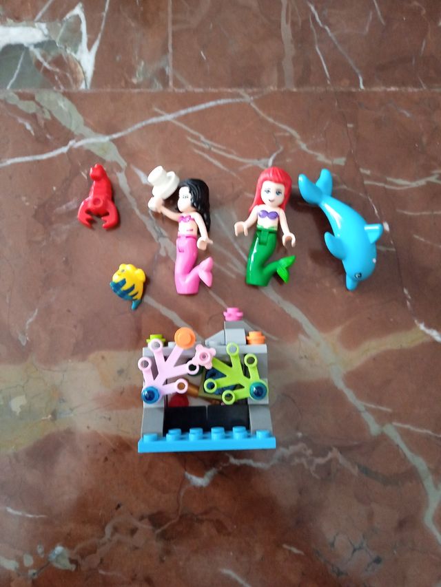 Castillo tipo Lego de Ariel, La sirenita