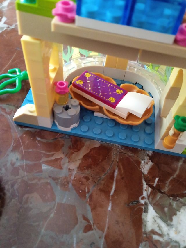 Castillo tipo Lego de Ariel, La sirenita