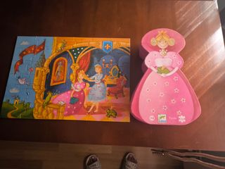 Puzle Princesas Djeco 36 piezas