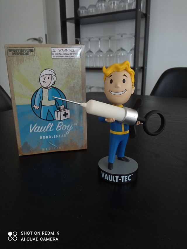 Cabezón Vault Boy Fallout 4 Medicina