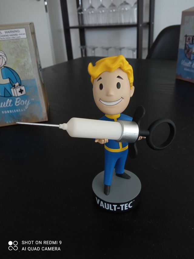 Cabezón Vault Boy Fallout 4 Medicina