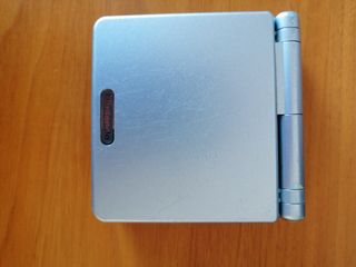 Game Boy Advance SP Azzurro metallizzato + Gioco