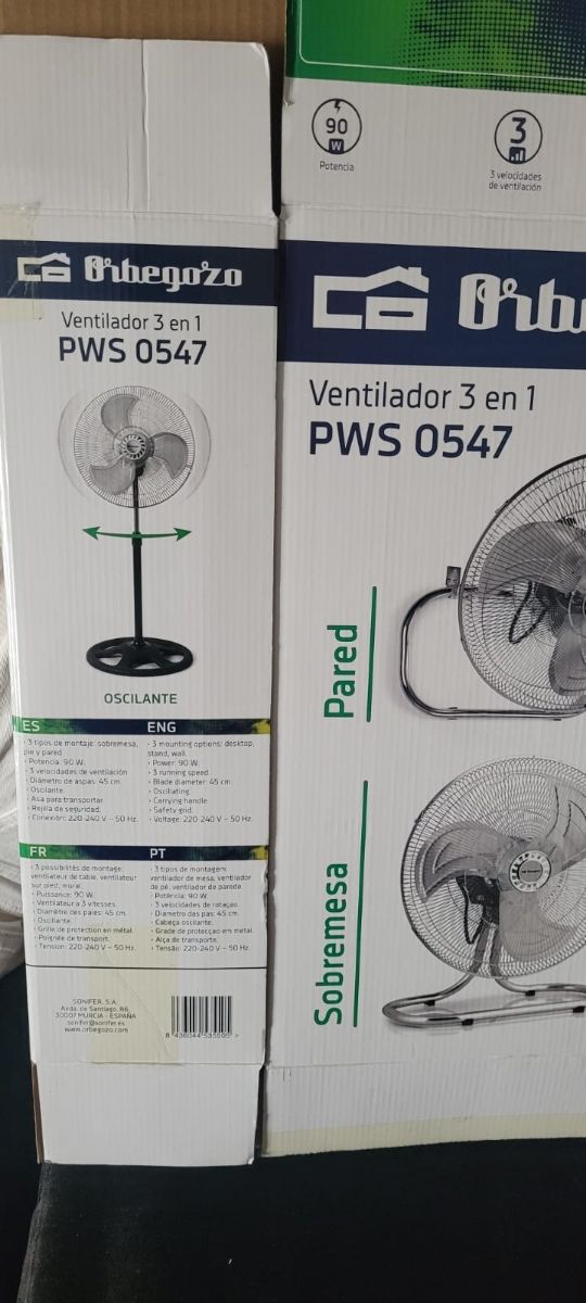 Ventilador Taurus - silencioso