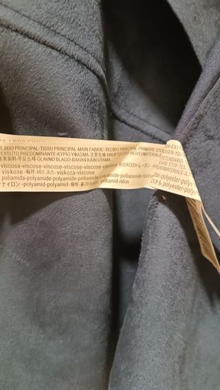 Blazer azul marino Stradivarius, combinada,talla M