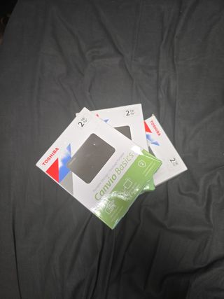 3 Discos Duros Toshiba Canvio Basics 2TB