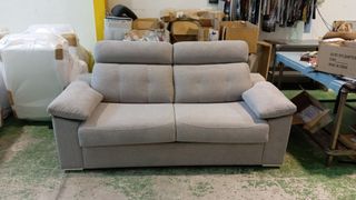 Sofá cama 3 plazas beige
