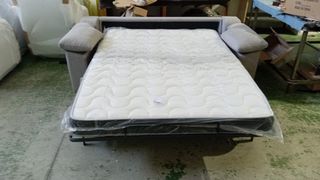Sofá cama 3 plazas beige