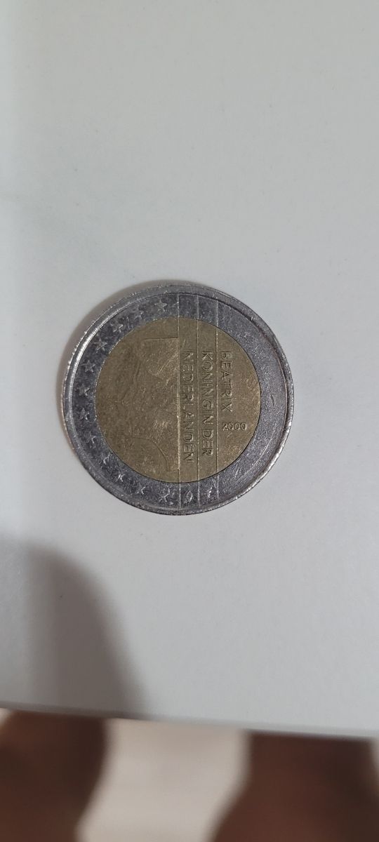 Moneda 2€ - Países Bajos 2000