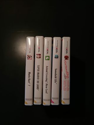 Set di cofanetti con manuale per Nintendo 3DS